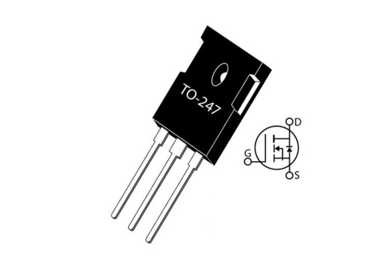 تراشه مدار مجتمع MSC017SMA120B سیلیکون کاربید N-channel Power MOSFET TO-247-3