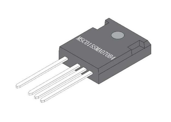کاربید سیلیکون MSC015SMA070B4 ترانزیستورهای سی سی ماسفت کانال N-Channel TO-247-4 تراشه های آی سی