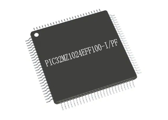 تراشه‌های آی‌سی TQFP100 تراشه‌های میکروکنترلر 32 بیتی PIC32MZ1024EFF100-I/PF تک هسته‌ای