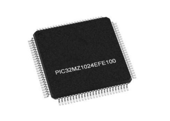 آی سی میکروکنترلر PIC32MZ1024EFE100-I/PT 32 بیتی تک هسته ای MCU 100-TQFP 200 مگاهرتز