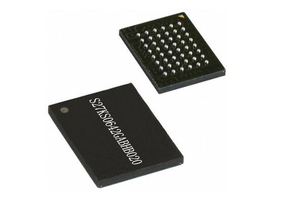 حافظه IC Chip S27KS0642GABHB020 24-FBGA Pseudo SRAM حافظه IC 200MHz