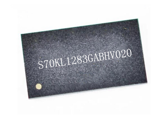 حافظه IC Chip S70KL1283GABHV020 128Mbit Pseudo SRAM حافظه IC 24-FBGA تراشه های IC