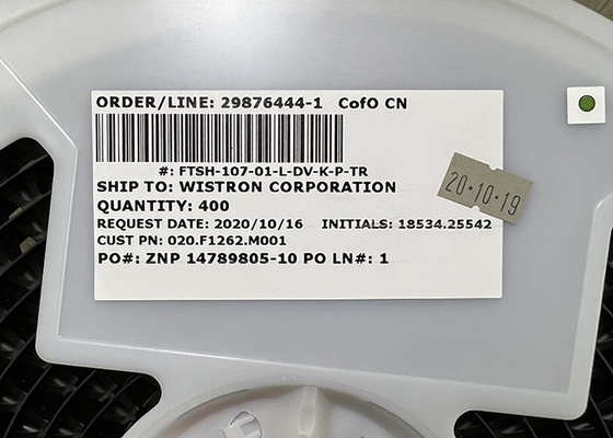 FTSH-107-01-L-DV-K-P-TR تراشه آی سی تراشه 14 موقعیت سطحی اتصال سربرگ