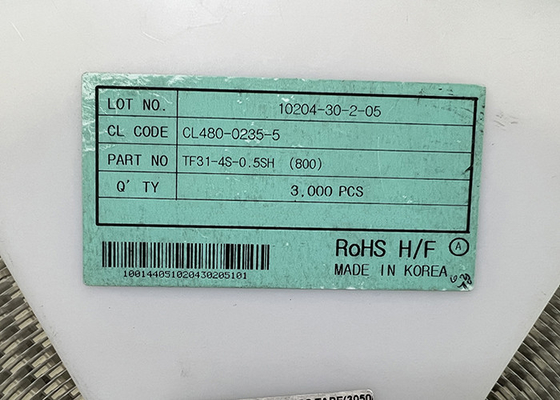 مجموعه های اتصال دهنده انعطاف پذیر تخت تراشه مدار مجتمع TF31-4S-0.5SH
