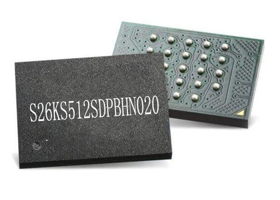 S26KS512SDPBHN020 NOR آی سی حافظه 24-FBGA تراشه مدار مجتمع آی سی حافظه 512 مگابیت