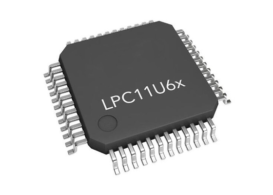 میکروکنترلر تک هسته ای LPC11U67JBD48E 32 بیتی ARM Cortex-M0+ MCU 48-LQFP 50MHz