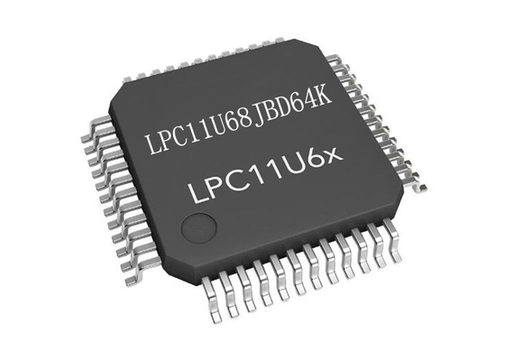 تراشه های آی سی LPC11U68JBD64K 64-LQFP میکروکنترلر MCU 50MHz تک هسته ای ARM Cortex-M0+