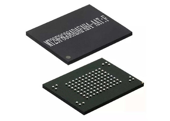 تراشه مدار مجتمع FLASH NAND حافظه MT29F8G08ADAFAH4-AAT:F 63-VFBGA