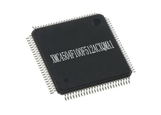 ARM Cortex-M4 XMC4504F100F512ACXQMA1 میکروکنترلر MCU 100-LQFP 32 بیتی تک هسته ای