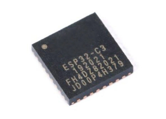 IC تک هسته ای BT ESP32-C3FH4 SOC بسیار کم توان 32-VFQFN 2.4 گیگاهرتز