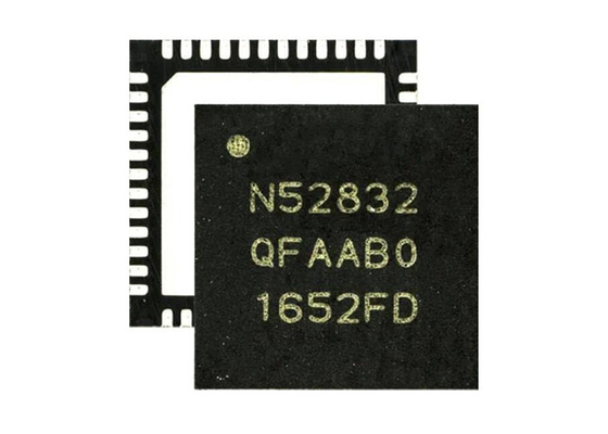 NRF52832-QFAB-G-R BT IC RF سیستم روی تراشه 48-VFQFN BT 5.3 SoC