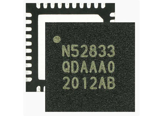 NRF52833-QDAA-B-R7 BT آی سی آی سی RF و پایه سطحی فرستنده گیرنده بی سیم