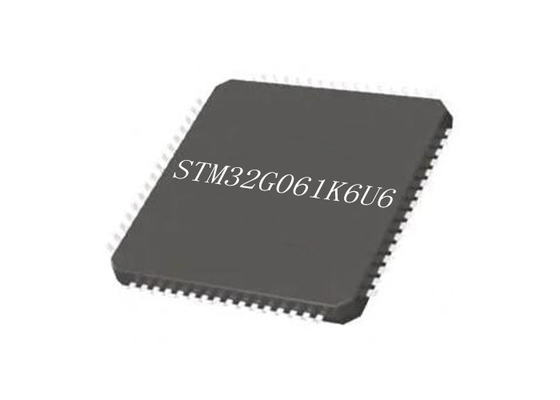 تراشه‌های میکروکنترلر 64 مگاهرتز MCU STM32G061K6U6 32-UFQFN 32 کیلوبایت FLASH