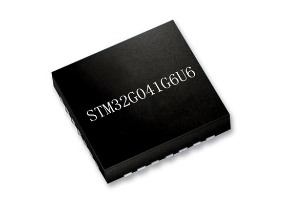 تراشه‌های میکروکنترلر تک هسته‌ای STM32G041G6U6 ARM Cortex-M0+ 28-UFQFN