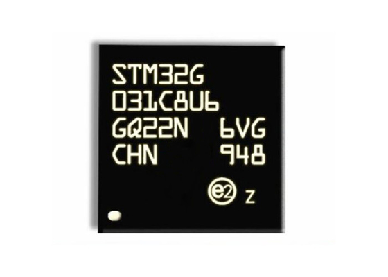 تراشه های آی سی میکروکنترلر جاسازی شده تک هسته ای STM32G031C8U6 MCU 64 مگاهرتز