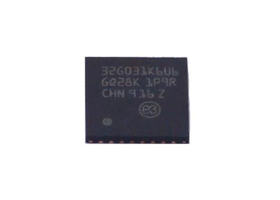 میکروکنترلر MCU STM32G031K6U6 میکروکنترلرهای ARM آی سی 32-UFQFN سطح پایه