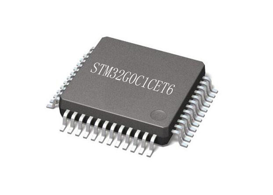 تراشه‌های میکروکنترلر 64 مگاهرتز MCU STM32G0C1CET6 میکروکنترلرهای 32 بیتی 48-LQFP