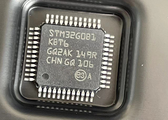 IC میکروکنترلر جاسازی شده 128 کیلوبایتی 32 بیتی STM32G0B1KBT6 32-LQFP سطحی