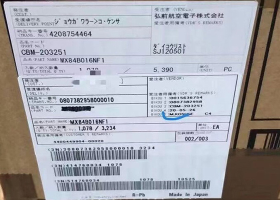 MX84B016NF1 تراشه مدار مجتمع کانکتورهای مستطیلی هدر از طریق سوراخ