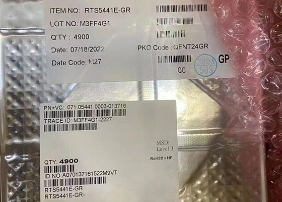 تراشه مدار یکپارچه RTS5441E-GR USB Type-C PD Controller IC 10Gbps بسته QFN