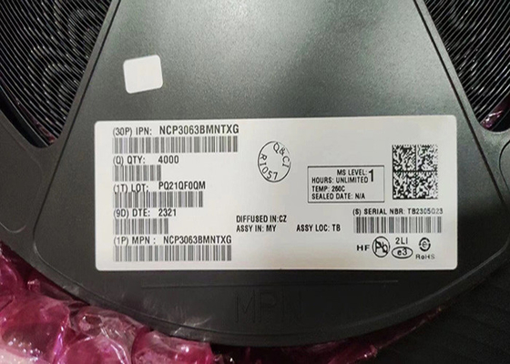 IC مدیریت برق NCP3063BMNTXG 1.5 A تنظیم کننده های سوئیچینگ 8-VDFN سطح نصب