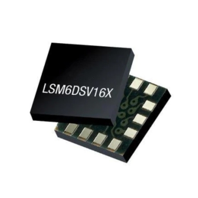 IC حسگر LSM6DSV16XTR واحد اندازه گیری بی وقفه 6 محوری با فیوژن حسگر جاسازی شده