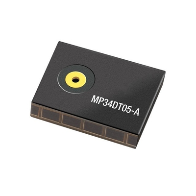 IC حسگر MP34DT05TR-A میکروفون دیجیتال MEMS فوق کمپیکت همه جانبه