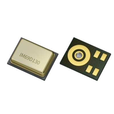 IC حسگر IM69D130V11XTSA2 میکروفون دیجیتال MEMS با محدوده پویا 69dB