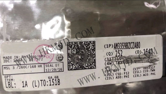 میکروکنترلر MCU AM3359BZCZA80 MPU SITARA 800MHZ 324NFBGA