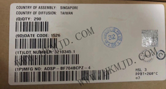 میکروکنترلر MCU ADSP-BF704BCPZ-4 کم قدرت 400MHz پردازنده Blackfin با 512KByte L2 SRAM
