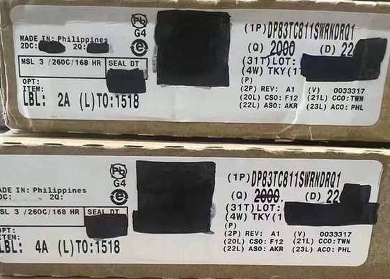 DP83TC811SWRNDRQ1 انتقال دهنده ایثنر خودرو با قدرت کم PHY 36-VQFN