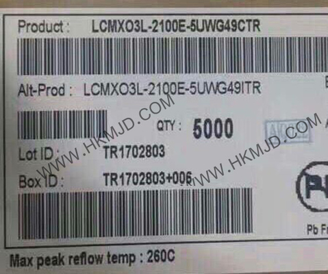 رشته درب قابل برنامه ریزی LCMXO3L-2100E-5UWG49CTR IC مدارهای یکپارچه FPGA 49-UFBGA MachXO3 FPGA