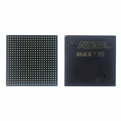 آرایه دروازه قابل برنامه ریزی میدان 10M08DCU324I7G MAX 10 IC منطق قابل برنامه ریزی 324-LFBGA IC FPGA غیر قابل تغییر