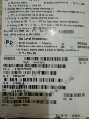 آرایه درب قابل برنامه ریزی میدان EP2C5Q208C7N Cyclone II آرایه درب قابل برنامه ریزی میدان 208-BFQFP