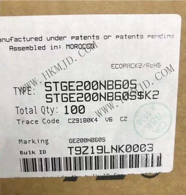 ماژول های IGBT خودرو STGE200NB60S ماژول IGBT تک 600V 200A