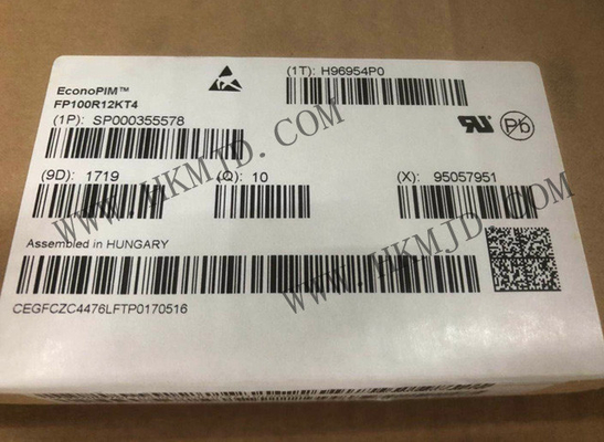 ماژول های IGBT خودرو FP100R12KT4 1200V 100A PIM سه فاز ورودی اصلاح کننده ماژول IGBT