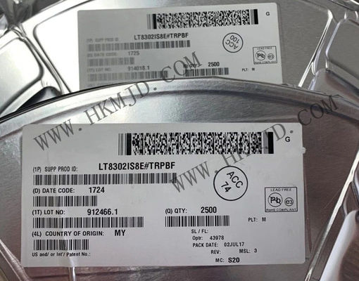 تراشه مدار یکپارچه LT8302IS8E 65V 8A مترجم تک مرحله ای 8-SOIC