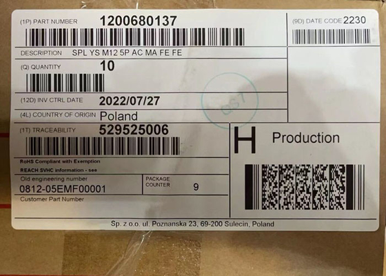 تراشه مدار یکپارچه 1200680137 4A 36V دایره ای اتصال دهنده آداپتور
