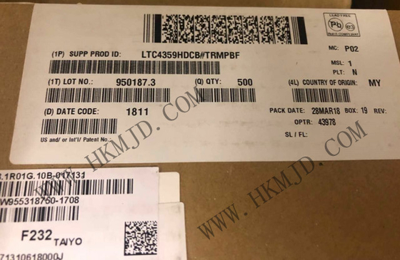 تراشه مدار یکپارچه LTC4359HDCB 4V تا 80V کنترل کننده دیود ایده آل DFN6