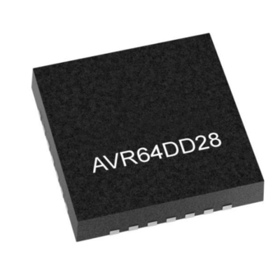 میکروکنترلر MCU AVR64DD28T-I/STX VQFN28 تا 8 کیلو بایت رم 19 کانال میکروکنترلر