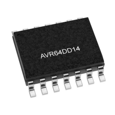 میکروکنترلر MCU AVR64DD14T-E/SL تا 24MHz 7 کانال میکروکنترلر IC SOIC14