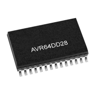 میکروکنترلر MCU AVR64DD28-E/SS 64KB فلش 24MHz AVR DD میکروکنترلر