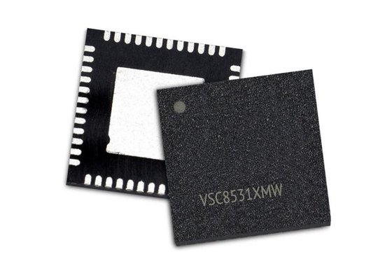 IC اترنت VSC8531XMW-02 1 پورت GbE اترنت ترانسسیورهای PHY مس 48-QFN