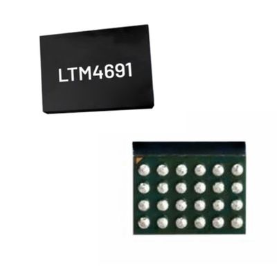 تراشه مدار یکپارچه LTM4691IY VIN پایین دو 2A Buck تنظیم کننده BGA24