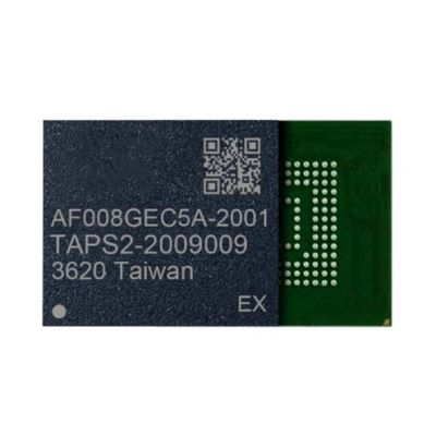 حافظه IC Chip AF008GEC5A-2001EX 64Gbit eMMC حافظه IC BGA153 سطح نصب