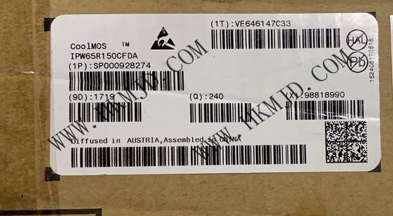 چیپ مدار یکپارچه IPW65R150CFDA از طریق سوراخ ترانزیستور MOSFET قدرت 650V