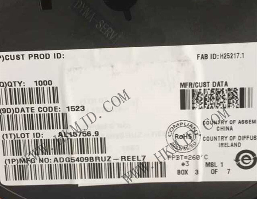 تراشه مدار یکپارچه ADG5409BRUZ 14Ohm 4 کانال Multiplexers TSSOP16