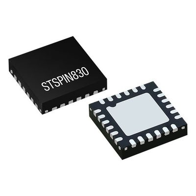 تراشه مدار یکپارچه STSPIN830 قدرت MOSFET راننده موتور چند فاز منطقی