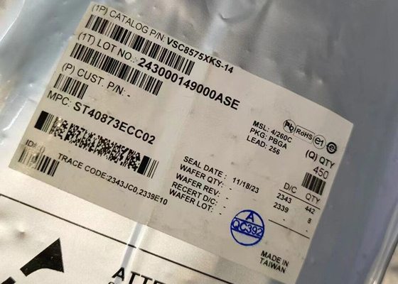 IC اترنت VSC8575XKS-14 2-Wire Serial Ethernet Transceivers BGA-256 IC های مخابراتی