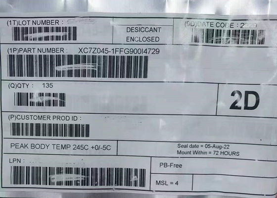 آرایه دروازه قابل برنامه ریزی XC7Z045-1FFG900I 2 هسته SoC تراشه FPGA FBGA-900